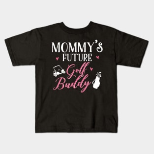 Golf Mom and Baby Matching T-shirts Gift Kids T-Shirt